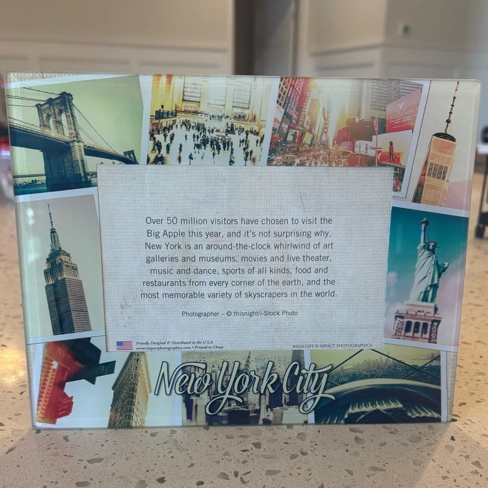 New York City Travel Vacation Photo ‎ Frame